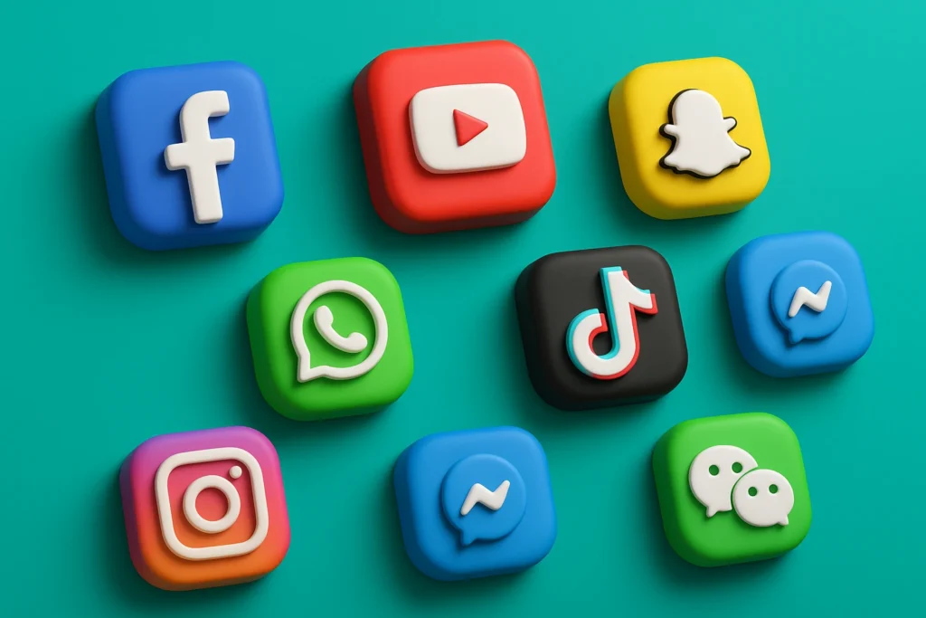 Top 40 Social Media Platforms of 2025