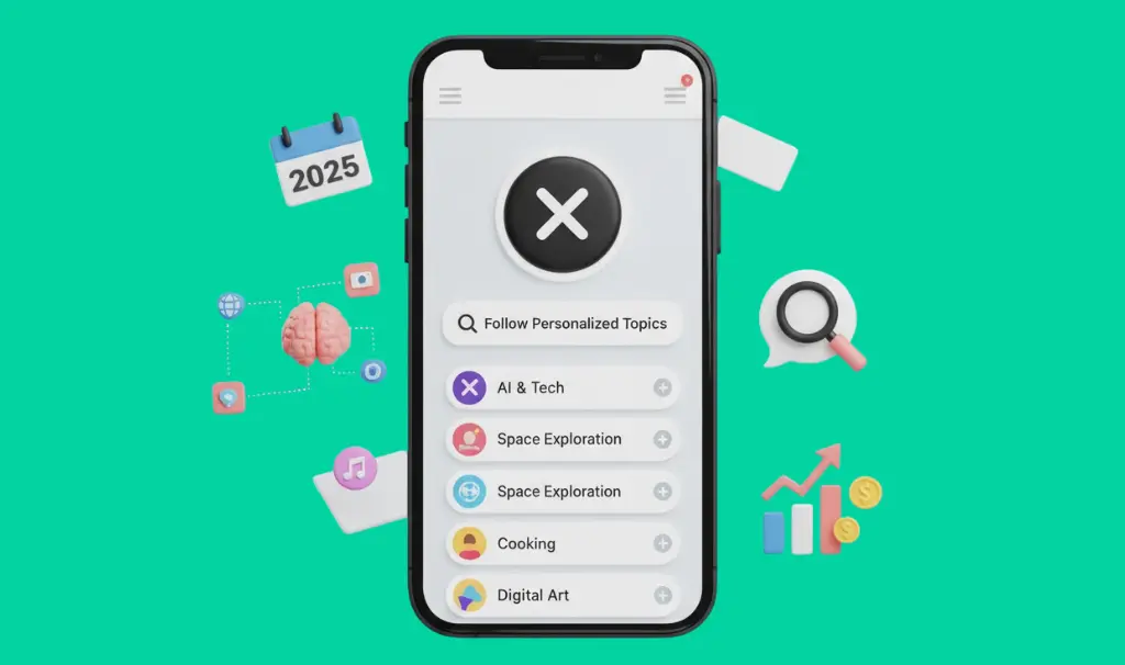 how to follow topics on twitter