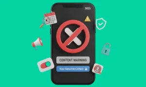 how to turn off content warning on x
