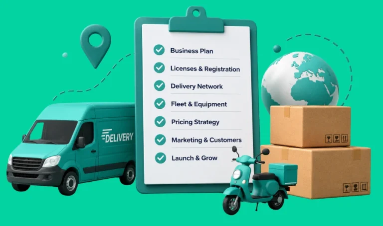 how to start a courier business