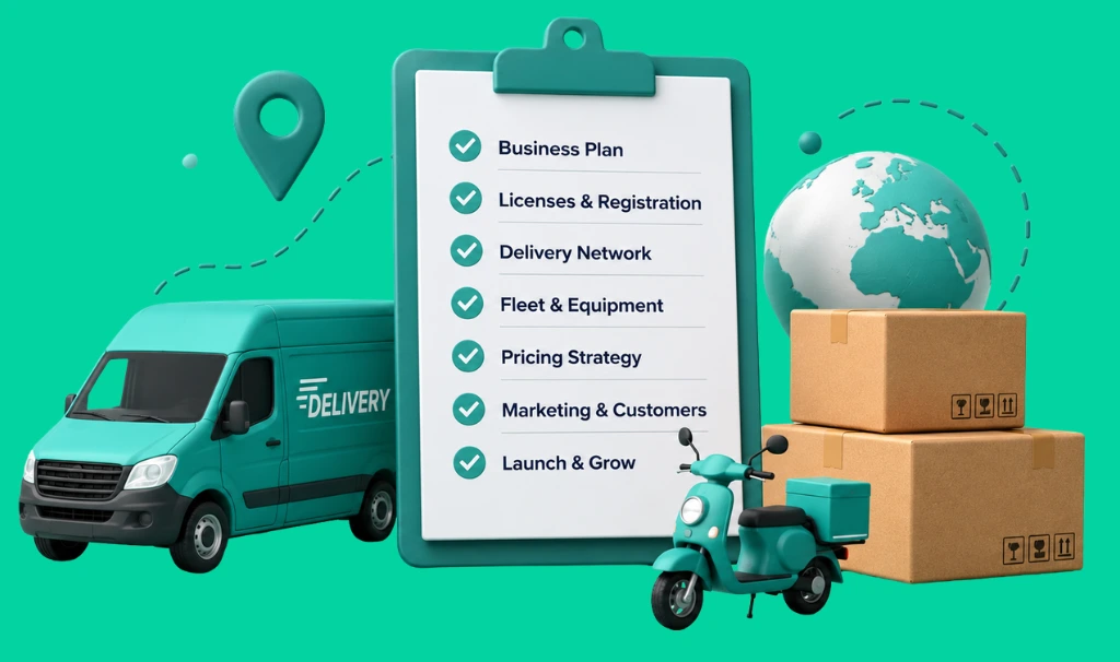 how to start a courier business