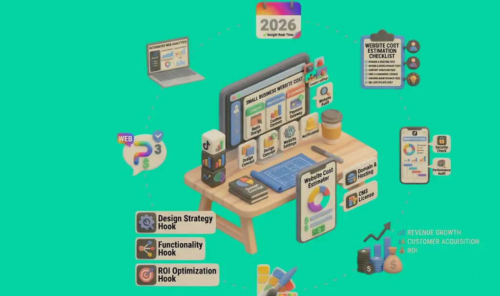 how much does a small business website cost