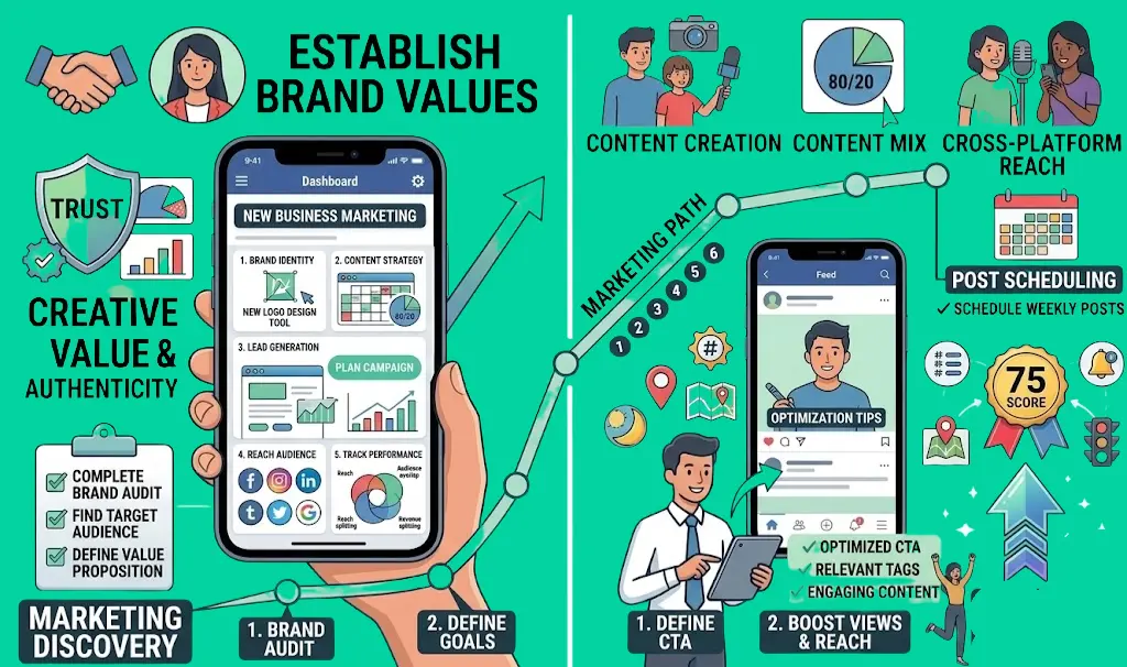 how to market new business