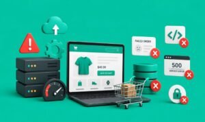 Ecommerce backend problems and server errors holding back online store growth
